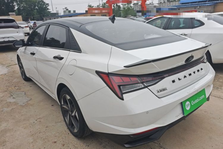 Used Hyundai Elantra 2022 1.5L CVT LUX Prestige Edition Exterior 2