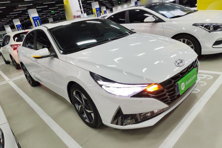 Used Hyundai Elantra 2022 1.5L CVT LUX Prestige Edition Exterior 2