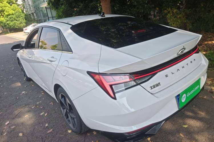 Used Hyundai Elantra 2022 1.5L CVT LUX Prestige Edition Exterior 2