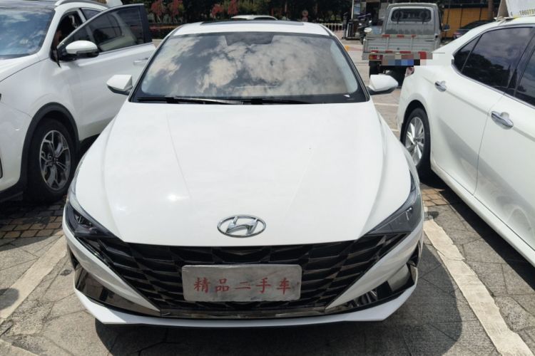 Used Hyundai Elantra 2022 1.5L CVT LUX Prestige Edition Exterior 3