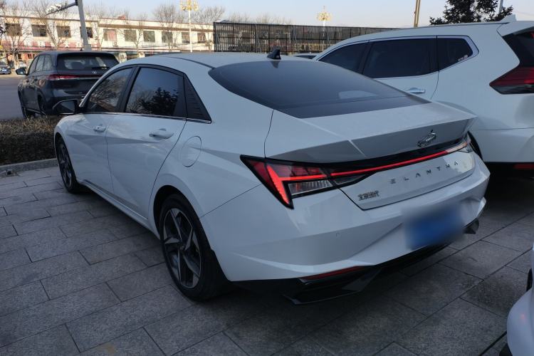 Used Hyundai Elantra 2022 1.5L CVT LUX Prestige Edition Exterior 3