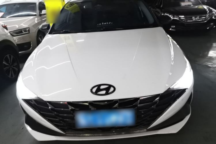Used Hyundai Elantra 2022 1.5L CVT LUX Prestige Edition Front