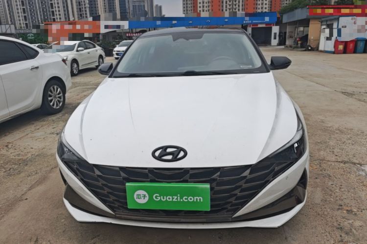 Used Hyundai Elantra 2022 1.5L CVT LUX Prestige Edition Front