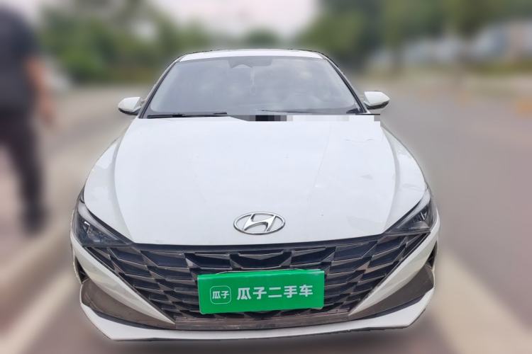 Used Hyundai Elantra 2022 1.5L CVT LUX Prestige Edition Front