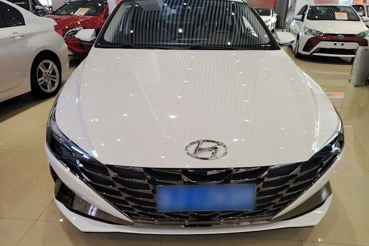 Used Hyundai Elantra 2022 1.5L CVT LUX Prestige Edition Front