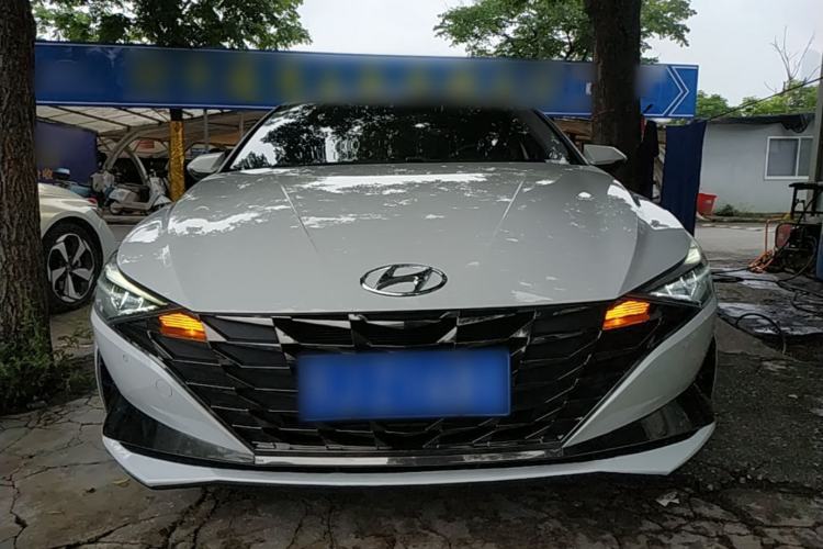 Used Hyundai Elantra 2022 1.5L CVT GLX Elite Edition Front