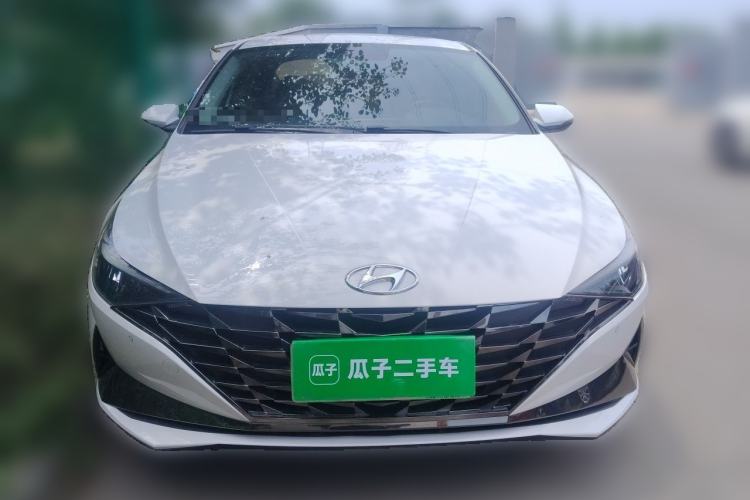 Used Hyundai Elantra 2022 1.5L CVT LUX Prestige Edition Front