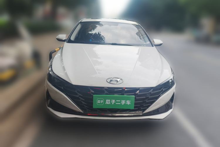 Used Hyundai Elantra 2022 1.5L CVT LUX Prestige Edition Front