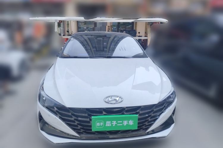 Used Hyundai Elantra 2022 1.5L CVT LUX Prestige Edition Front