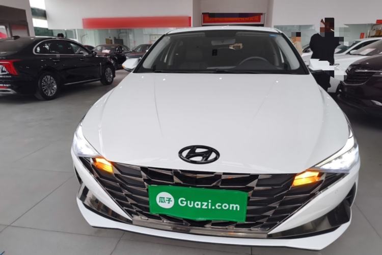 Used Hyundai Elantra 2022 1.5L CVT GLX Elite Edition Front
