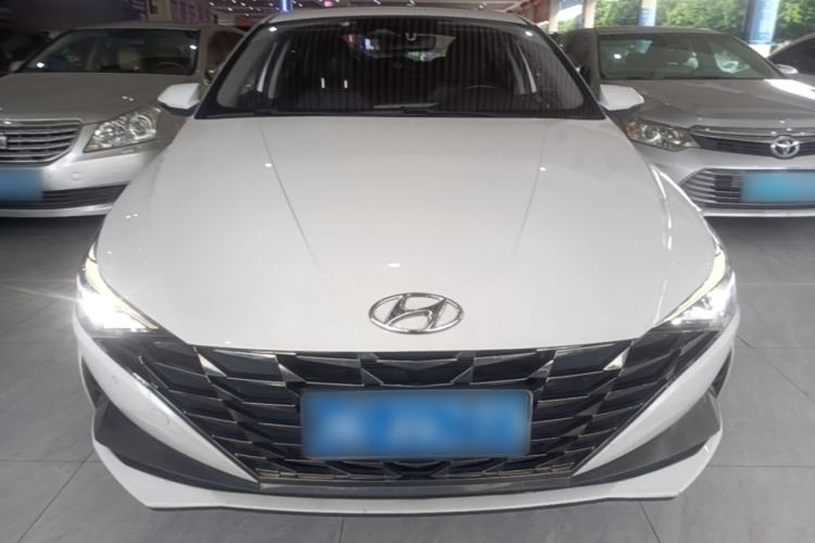Used Hyundai Elantra 2022 1.5L CVT LUX Prestige Edition Front