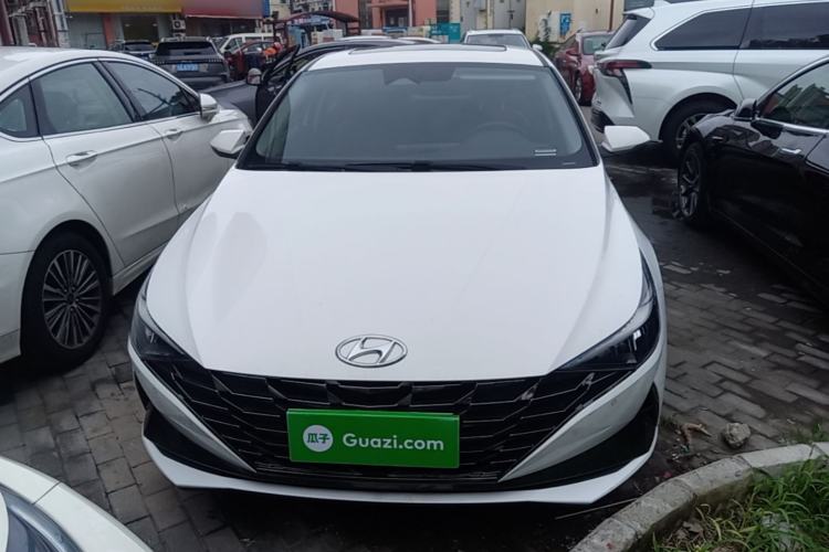 Used Hyundai Elantra 2022 1.5L CVT LUX Prestige Edition Front