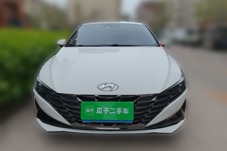Used Hyundai Elantra 2022 1.5L CVT LUX Prestige Edition Front