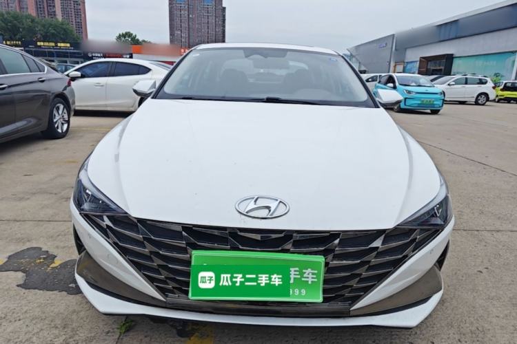 Used Hyundai Elantra 2022 1.5L CVT LUX Prestige Edition Front