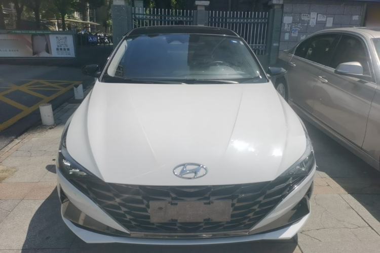 Used Hyundai Elantra 2022 1.5L CVT LUX Prestige Edition Front