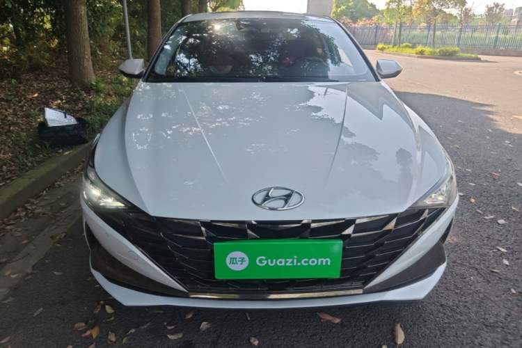 Used Hyundai Elantra 2022 1.5L CVT LUX Prestige Edition Front