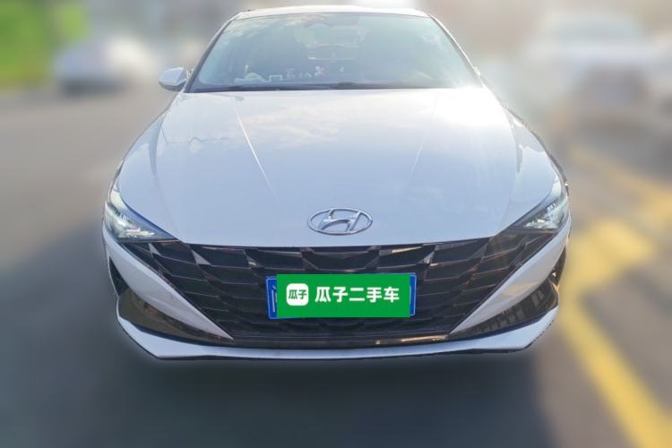Used Hyundai Elantra 2022 1.5L CVT LUX Prestige Edition Front