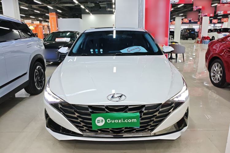 Used Hyundai Elantra 2022 1.5L CVT LUX Prestige Edition Front
