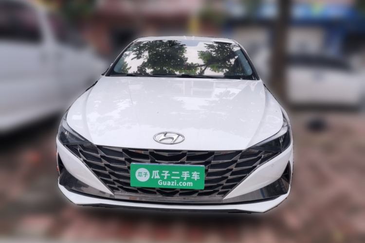 Used Hyundai Elantra 2022 1.5L CVT LUX Prestige Edition Front