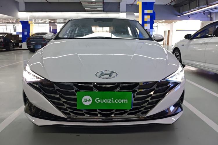 Used Hyundai Elantra 2022 1.5L CVT LUX Prestige Edition Front