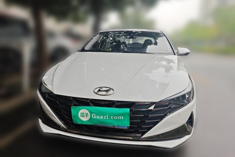 Used Hyundai Elantra 2022 1.5L CVT LUX Prestige Edition Front
