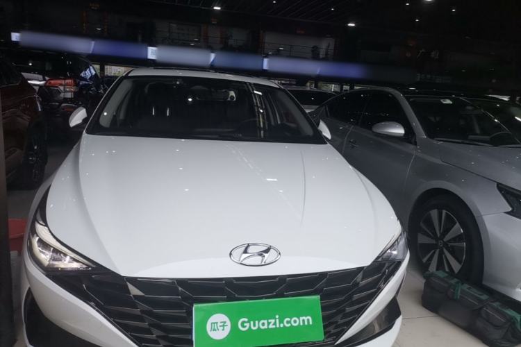 Used Hyundai Elantra 2022 1.5L CVT LUX Prestige Edition Front