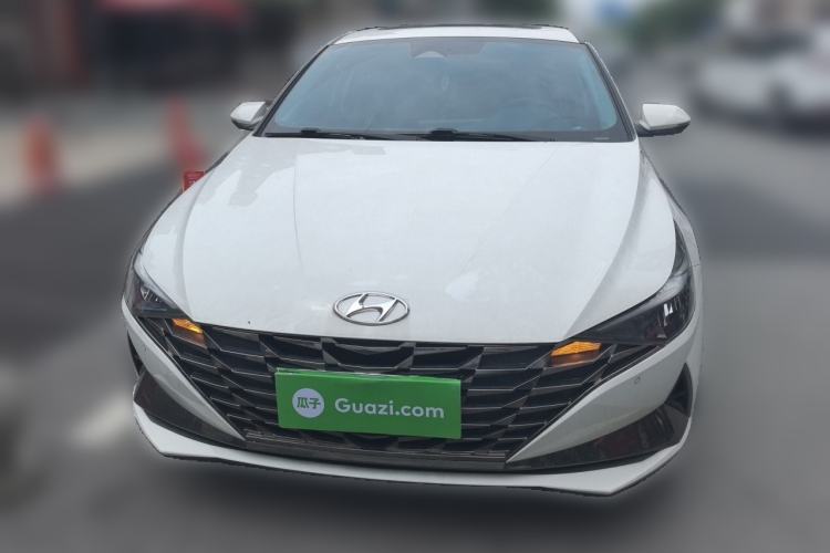 Used Hyundai Elantra 2022 1.5L CVT LUX Prestige Edition Front