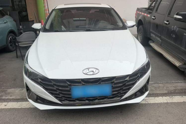 Used Hyundai Elantra 2022 1.5L CVT GLX Elite Edition Front