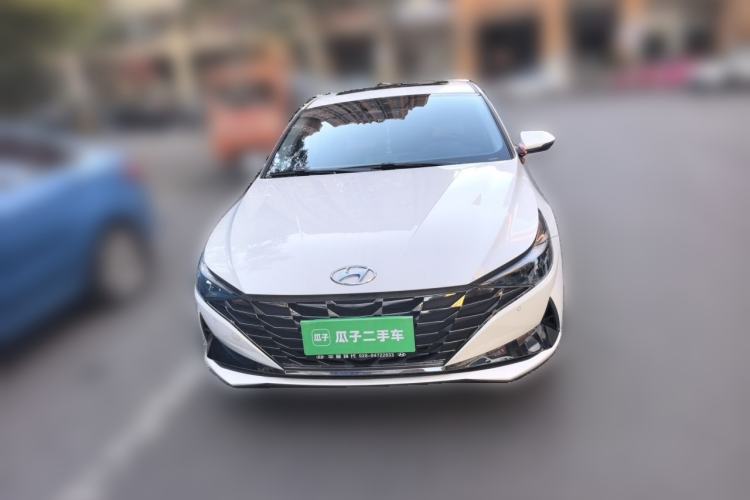 Used Hyundai Elantra 2022 1.5L CVT LUX Prestige Edition Front