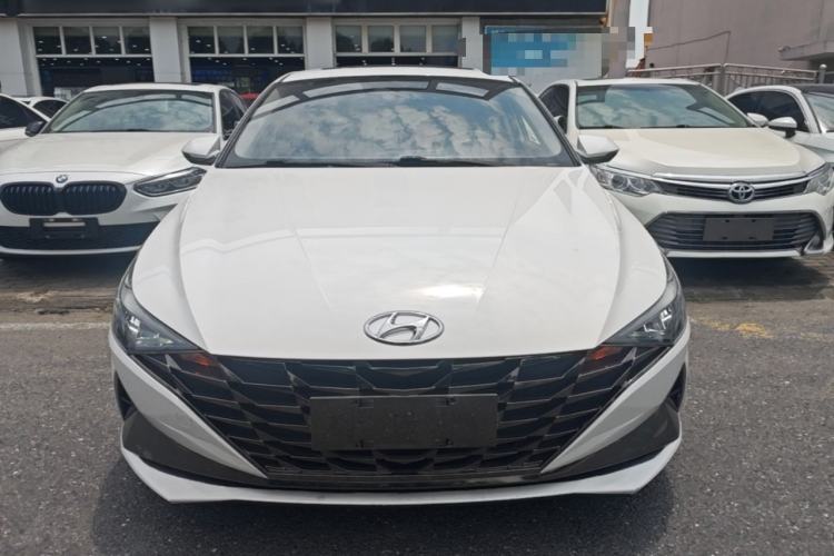 Used Hyundai Elantra 2022 1.5L CVT LUX Prestige Edition Front
