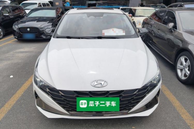 Used Hyundai Elantra 2022 1.5L CVT LUX Prestige Edition Front