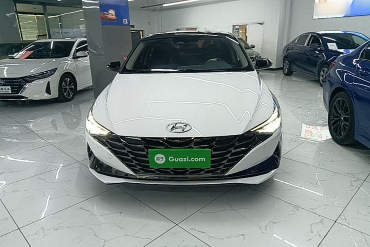 Used Hyundai Elantra 2022 1.5L CVT LUX Prestige Edition Front
