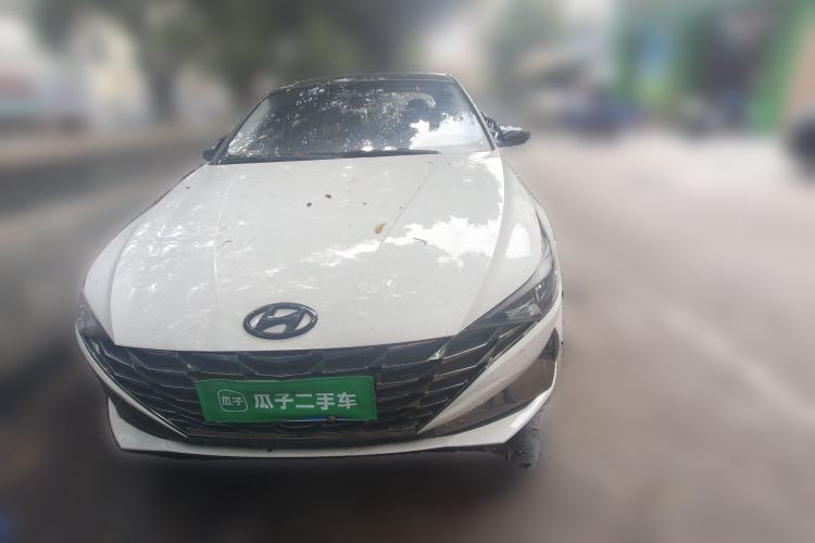 Used Hyundai Elantra 2022 1.5L CVT LUX Prestige Edition Front