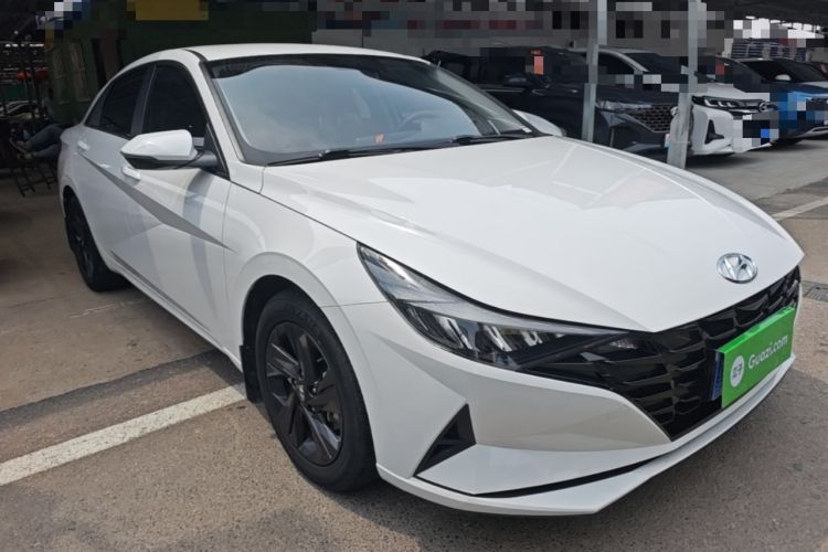 Used Hyundai Elantra 2022 1.5L CVT GLS Leading Edition Front Right 45 Deg
