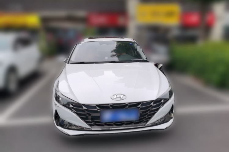 Used Hyundai Elantra 2022 1.5L CVT LUX Prestige Edition Front