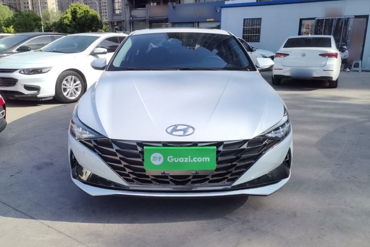 Used Hyundai Elantra 2022 1.5L CVT LUX Prestige Edition Front