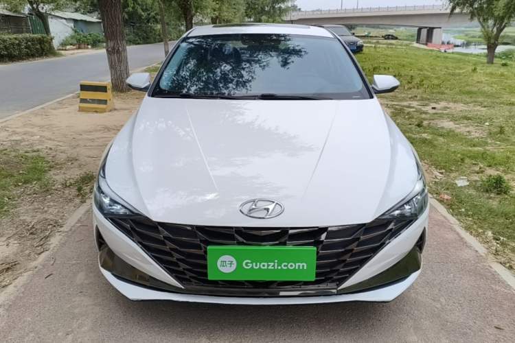 Used Hyundai Elantra 2022 1.5L CVT GLX Elite Edition Front