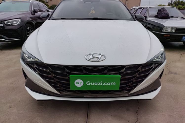 Used Hyundai Elantra 2022 1.5L CVT LUX Prestige Edition Front