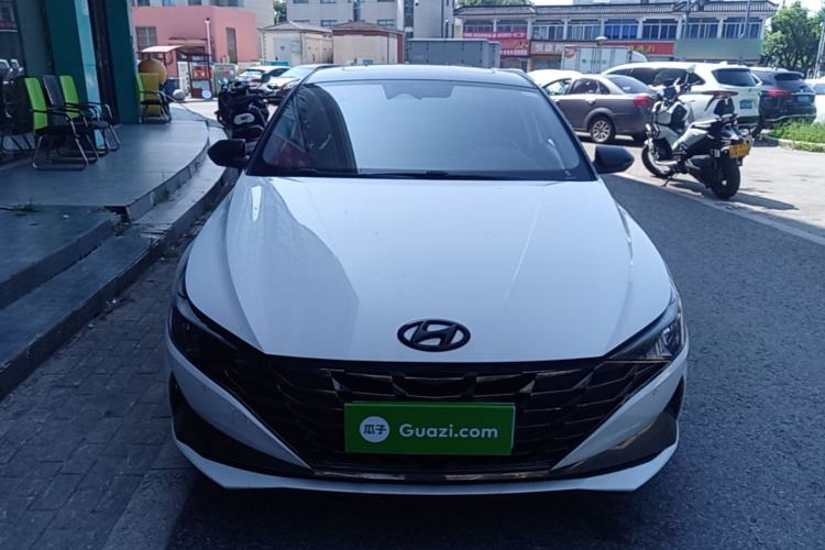 Used Hyundai Elantra 2022 1.5L CVT LUX Prestige Edition Front