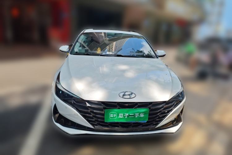 Used Hyundai Elantra 2022 1.5L CVT LUX Prestige Edition Front