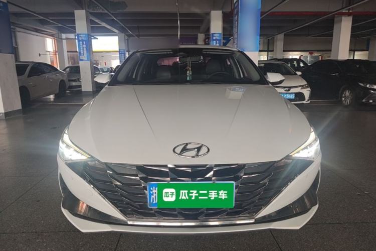 Used Hyundai Elantra 2022 1.5L CVT LUX Prestige Edition Front
