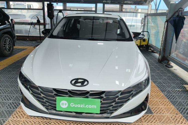 Used Hyundai Elantra 2022 1.5L CVT LUX Prestige Edition Front