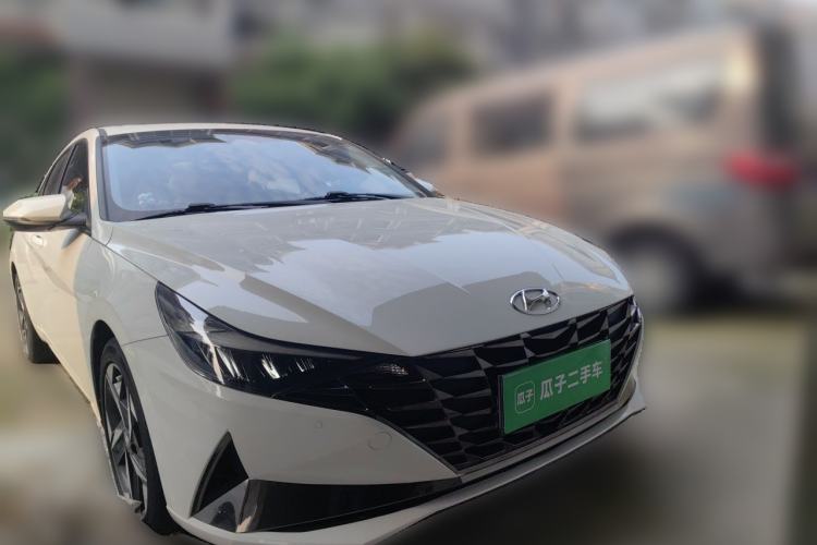 Used Hyundai Elantra 2022 1.5L CVT LUX Prestige Edition Front