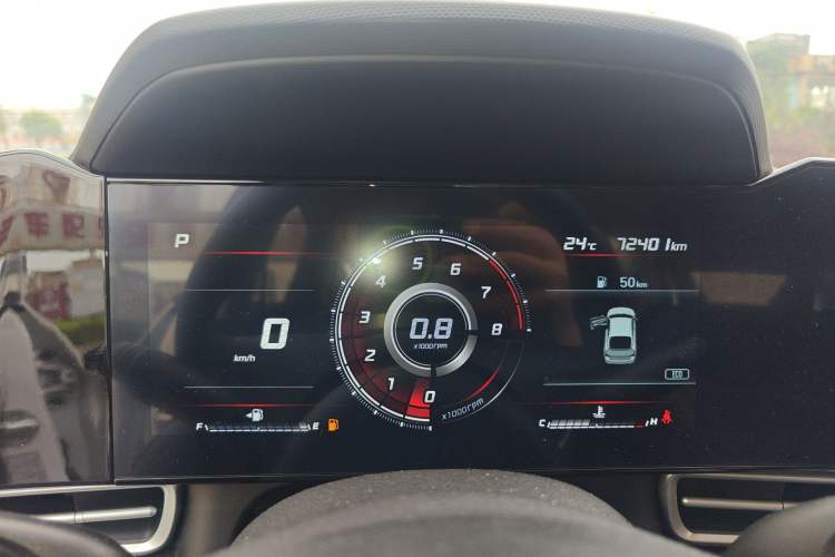Used Hyundai Elantra 2022 1.5L CVT LUX Prestige Edition Instrument Cluster