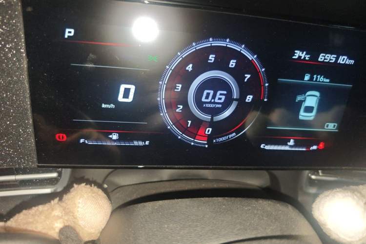 Used Hyundai Elantra 2022 1.5L CVT LUX Prestige Edition Instrument Cluster