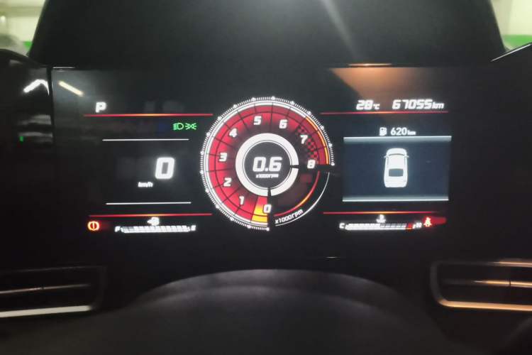 Used Hyundai Elantra 2022 1.5L CVT LUX Prestige Edition Instrument Cluster
