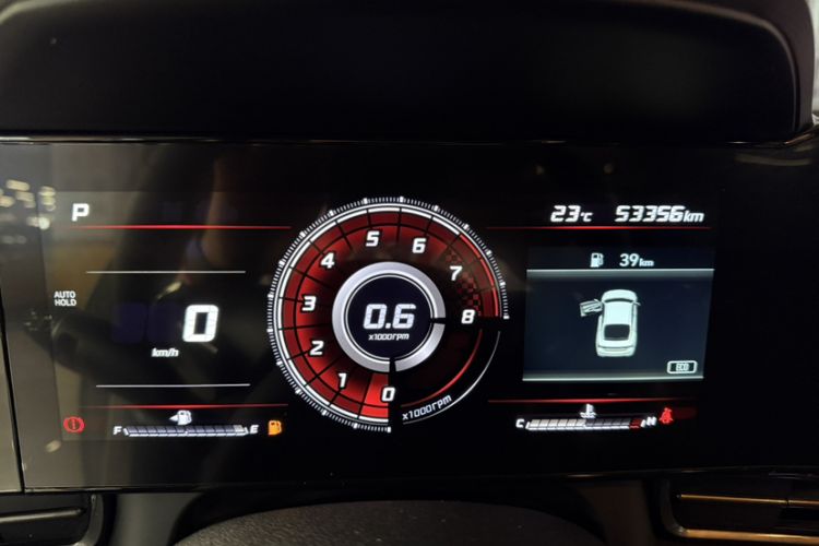 Used Hyundai Elantra 2022 240TGDi DCT LUX Prestige Edition Odometer Close Up
