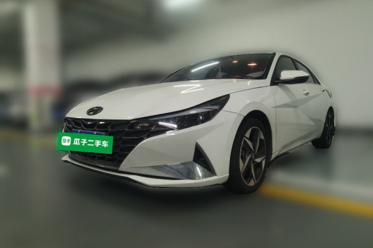 Used Hyundai Elantra 2022 1.5L CVT LUX Prestige Edition Guazi used car, China used car export, Used car for sale, Used cars, Cheapest cars for sale