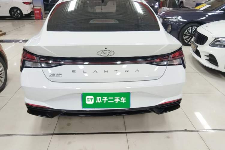 Used Hyundai Elantra 2022 1.5L CVT LUX Prestige Edition Rear