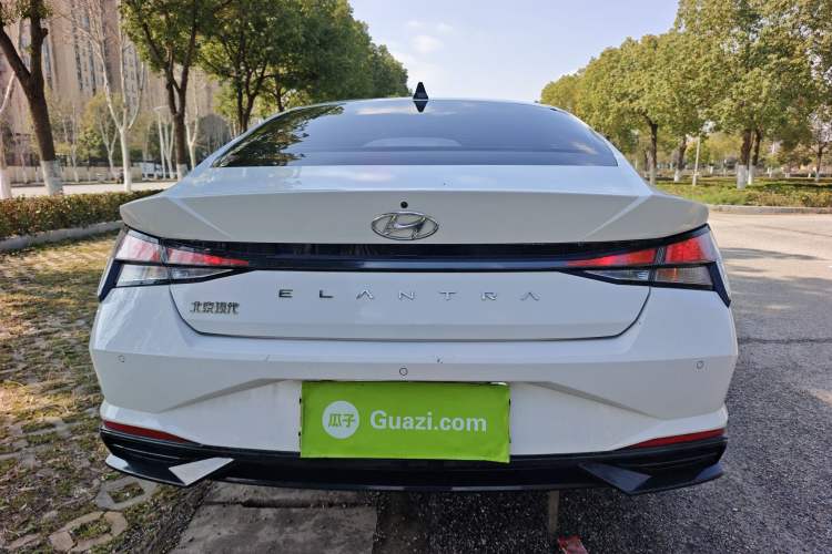 Used Hyundai Elantra 2022 1.5L CVT GLX Elite Edition Rear